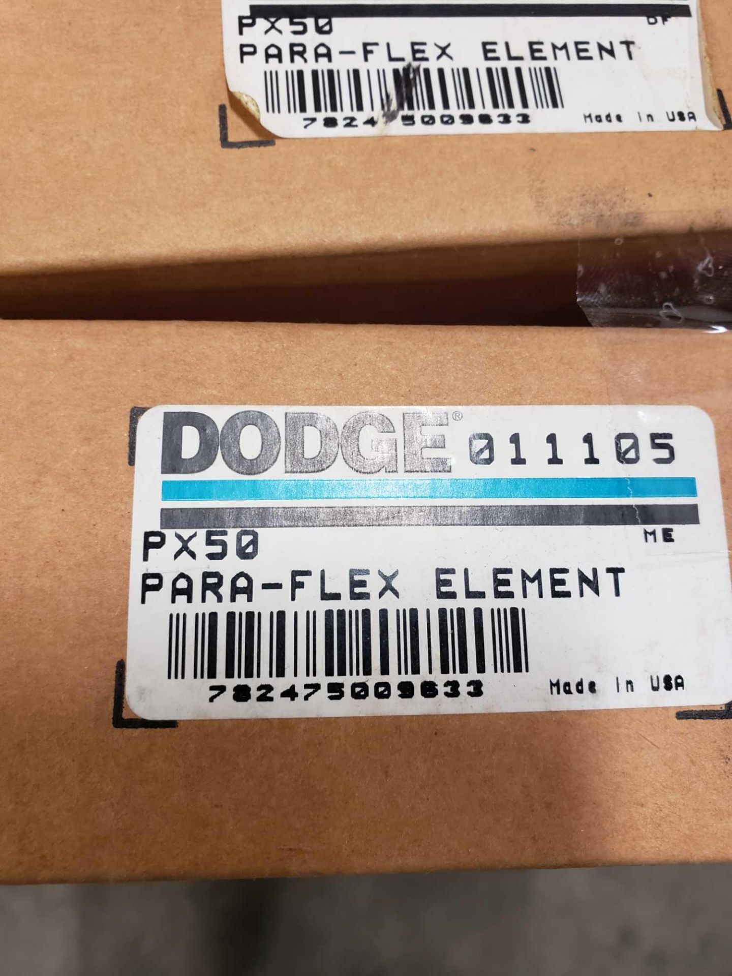 Qty 5 - Dodge model PX50 para-flex element. New in box. - Image 2 of 2