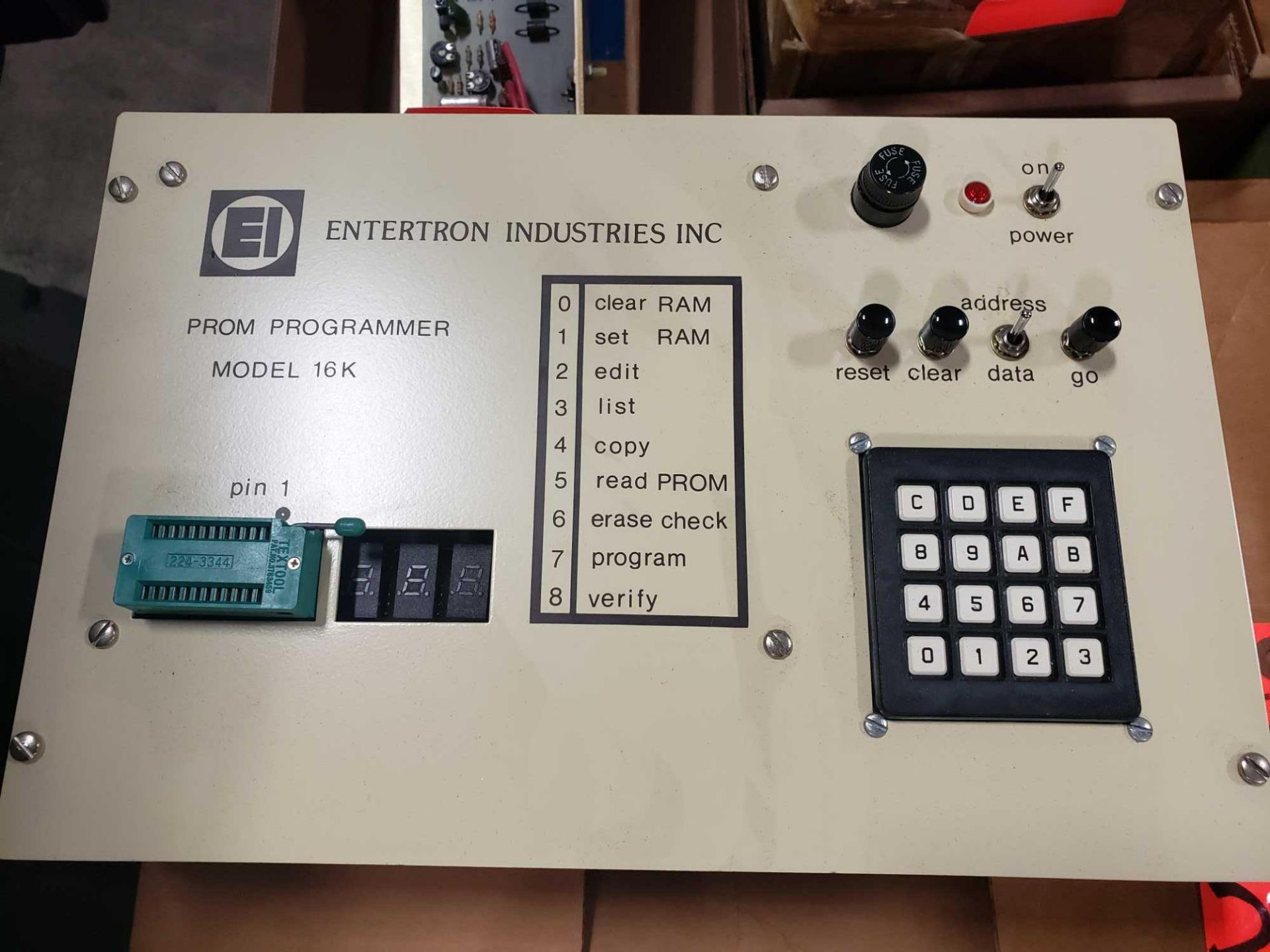 Entertron Industries Prom Programmer model 16K. New in box. - Image 2 of 3