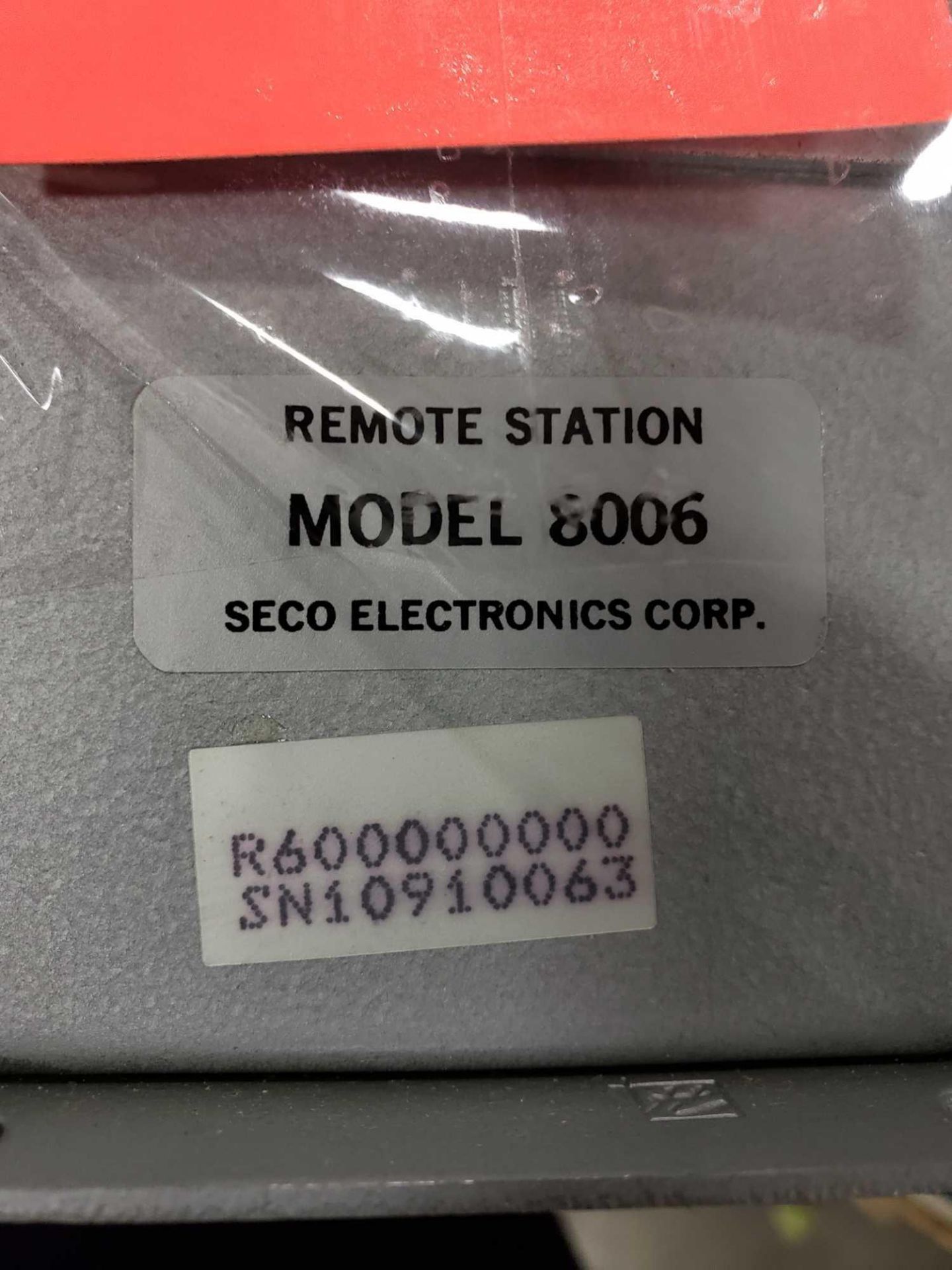 Seco Electronics remote station model 8006. New in box. - Image 2 of 2