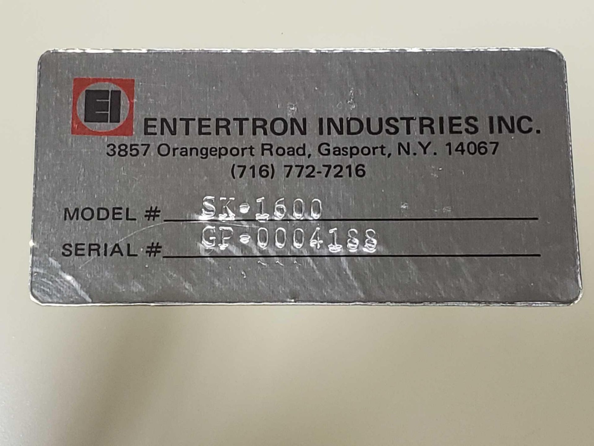 Entertron Industries Model SK-1600 drive power supply. New in box. - Image 3 of 3