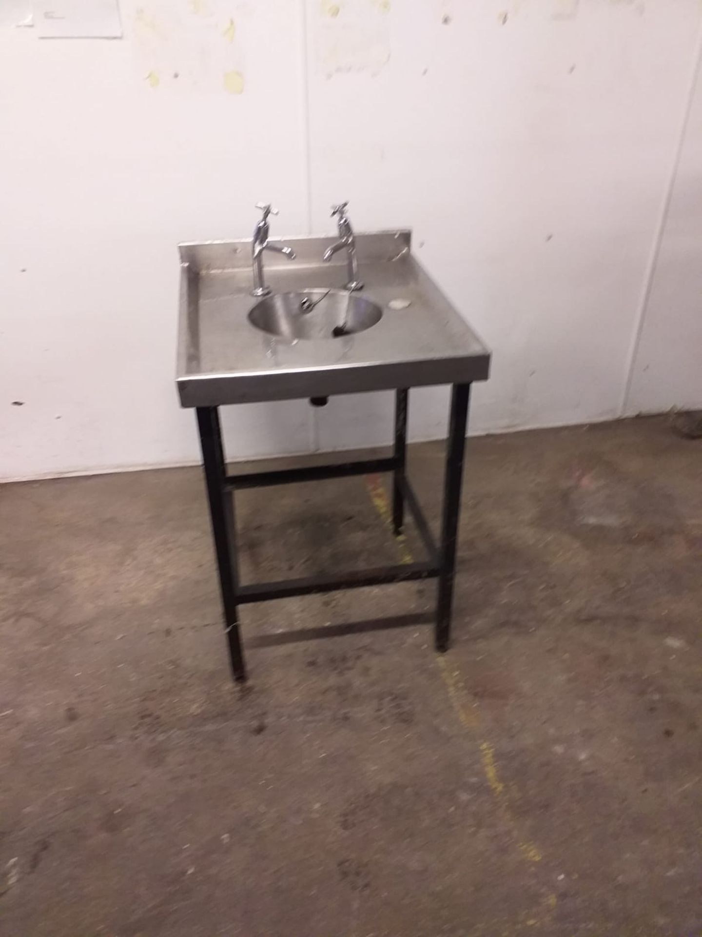 stainless steel hand wash sink