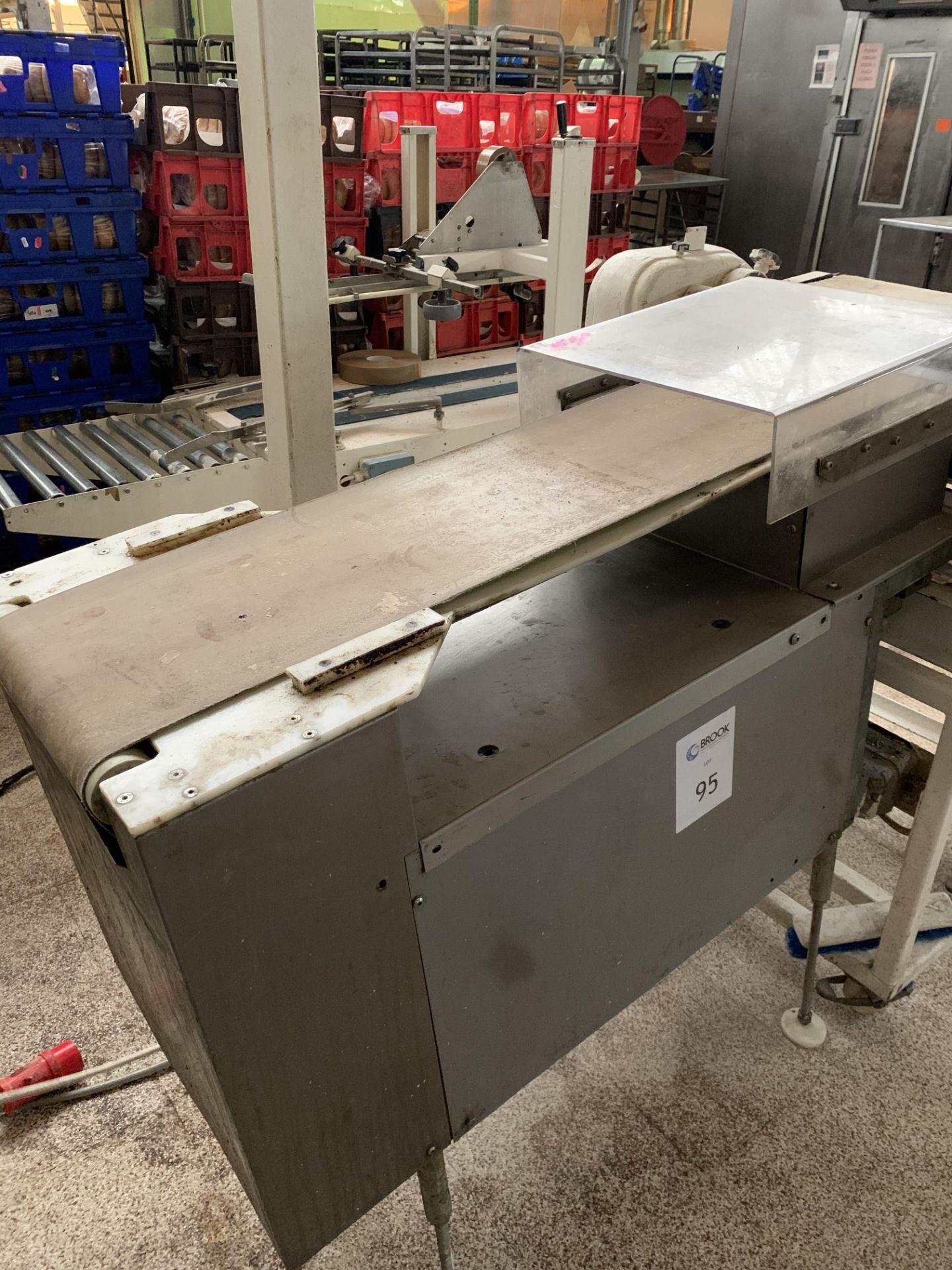 small conveyor approx. 1200 long 300 wide