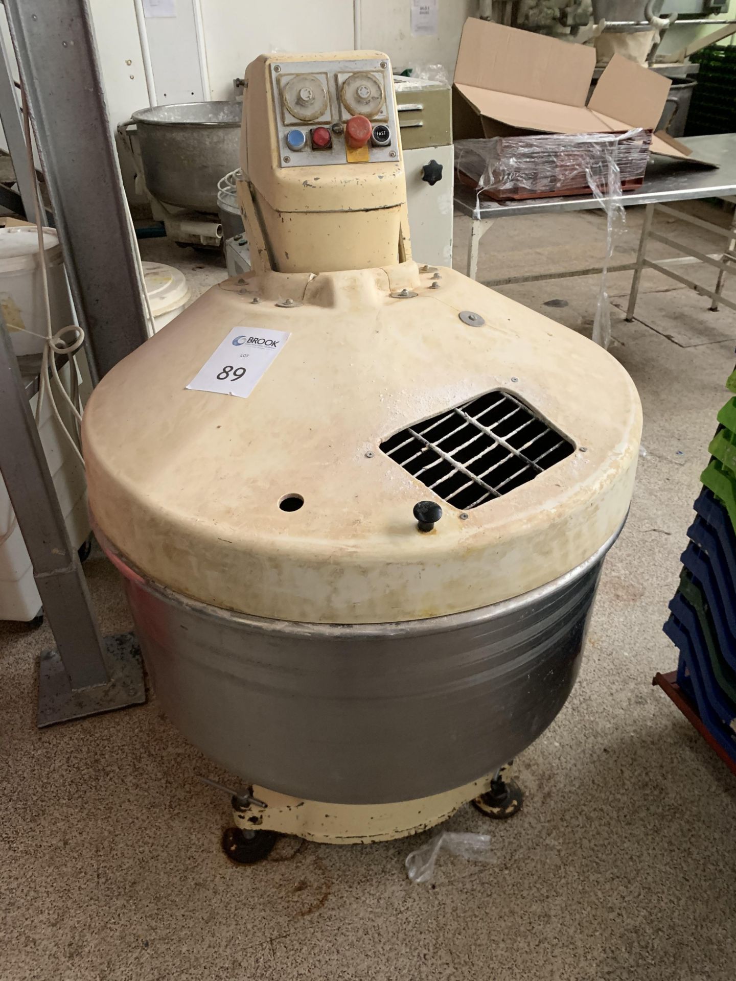 mono spiral mixer approx. 100 litre