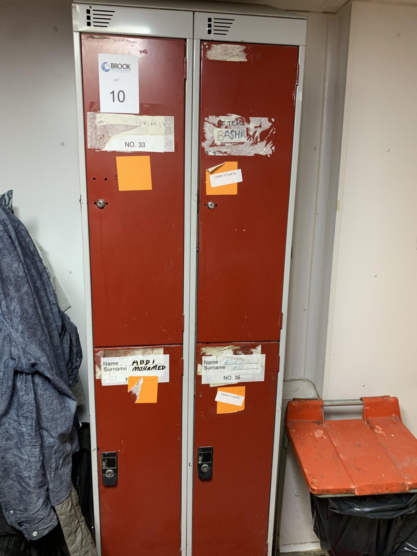 1 personnel locker