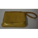 A Louis Vuitton "Thompson Street" Evening Bag, In a yellow colour, 28cm wide,