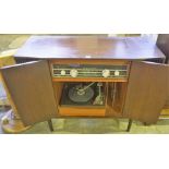 A Vintage Bush Radiogram, 74cm high, 90cm wide, 37cm deep