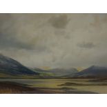 G Trevor (20th century) "Loch Torridon" Watercolour, 24 x 34.5cm, framed