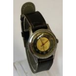 A Phenix Incabloc Vintage Boys Automatic Wristwatch, on a leather strap
