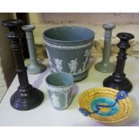 A Mixed Lot of Victorian and Later Pottery and Collectables, To include a relief moulded