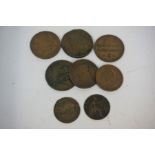 A Quantity of 19th Century and Later British and Continental Coins and Tokens, Mainly copper