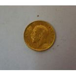 A George V Gold Sovereign, Dated 1913, 8 grams