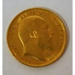 A Gold Sovereign, Dated 1907, 8 grams