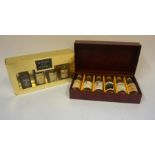 A Whisky Miniature Gift Set by Gordon & MacPhail, To include a Linkwood 15 year old, a Mortlach 15
