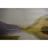 Helen S Jamieson 20th Century "St Mary,s Loch near Hawick" Watercolour, Initialled to lower left,