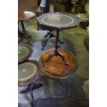 A Mixed Lot of Occasional Tables and Wine Tables, To include an onyx top table, (9)