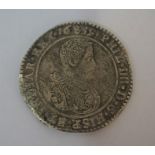 A Mid 17th Century Phillip IIII Silver Ducat, Dated 1655, in rubbed condition, misshaped to rim of