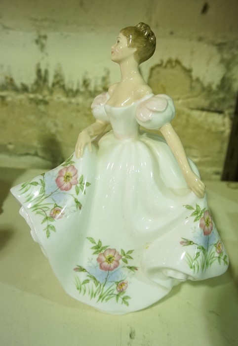 A Mixed Lot of Coalport Porcelain Statuettes, To include Jennifer and Valerie, various sizes, also - Image 2 of 8