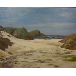 George Houston RSA RSW RI (Scottish 1869-1947) "Iona" Oil on Canvas, signed and dated 1901 to