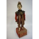 A Rare French Automaton of a Shrugging Clown by Roullet and Decamps of Paris, circa 1890-1900, In