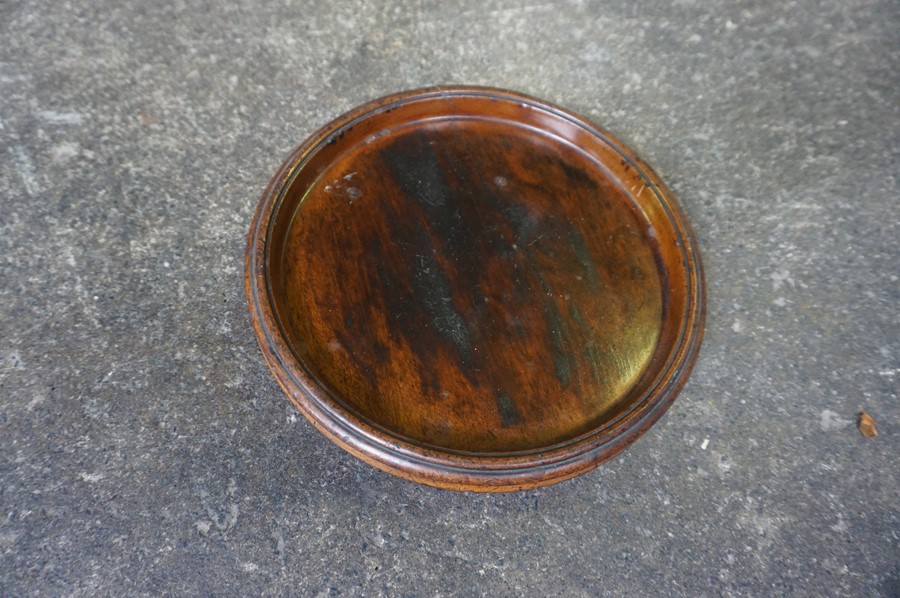 Two Vintage Soda Syphons, One example double gourd, also with two wooden serving trays, and a - Image 5 of 7