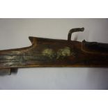 A Matchlock Gun, Probably of Indian Origin, circa late 18th / early 19th century, The stock