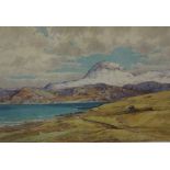 A.P. Thomson RSW "Gruinard Bay" Watercolour, signed to lower right, 35cm x 51cm, framed
