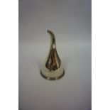 A Regency Silver Wine Funnel, Hallmarks for London 1805, No makers marks, 15cm high, approximately