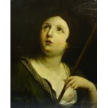 After Domenichino "A Sibyl" Oil on Canvas, circa 17th century, 54.5cm x 46.5cm, in a later frame