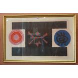 Michael Rothenstein RA (British 1908-1993) "Abstract" Limited Edition Print, Possibly a Lino cut,