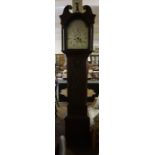 Adam Pringle Edinburgh, circa 1800-1840, A Carved Oak Longcase Clock, Having a git metal eagle