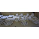 A Crown Staffordshire "Elsinore" Pattern Part Tea and Coffee Set, 29 pieces