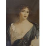 After Sir Peter Lely "Nell Gwynne" Mezzotint, by M Cormack (Irish) signed in pencil to lower