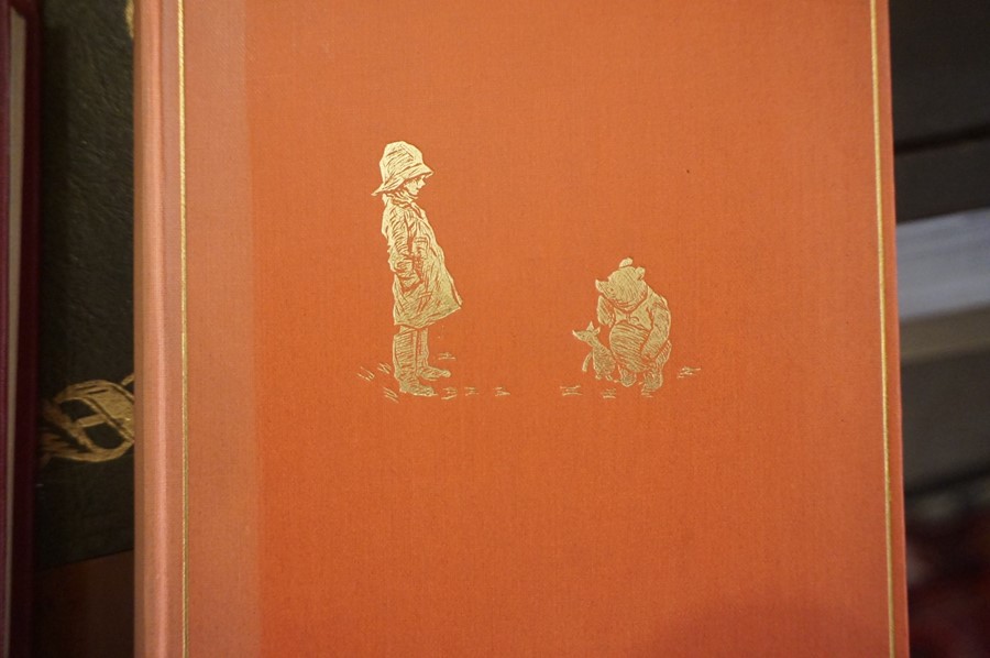 Three First Edition Books by A.A.Milne, Comprising of "Winnie The Pooh" having a dark green and gilt - Image 8 of 9