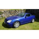 2000 Mercedes Benz SLK230K Chassis No: WDB1704492F174346 Engine No: 11198322001162 Reg: W889MBB