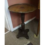 A Regency Mahogany Tea Table, circa early 19th century, In the manner of Gillows, Having a