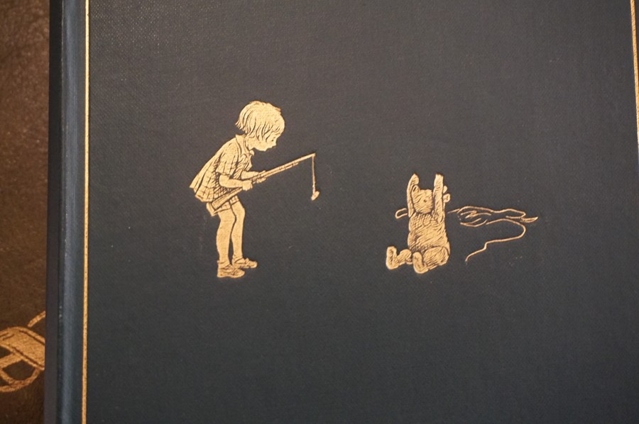 Three First Edition Books by A.A.Milne, Comprising of "Winnie The Pooh" having a dark green and gilt - Image 7 of 9