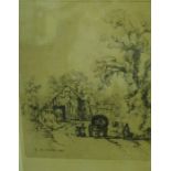 G.Morland "Country Scene" Four Etchings, Signed and dated 1805, to lower left, all approximately