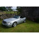 1991, Mercedes Benz 300 SL, Automatic, silver with black leather, gen 70,000 miles with history, off