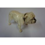 A Royal Doulton Figure of a Bulldog, HN 1073, 12cm high