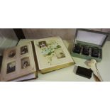 A Mixed Lot of Victorian and Later Collectables, To include a Victorian photo album, shooting stick,