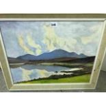 A Mixed Lot of Amateur Artist Oils, to include J A Moore "Lough Barra" Oil on Board, also with a