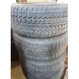 A Set of Four Himalaya WST Winter Tyres, for a BMW E39 5 Series, (4)
