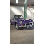 1975 MGB GT, 1800cc. Delivered Jan 1975, MGB GT, 1800cc, twin carburettors. Aconite purple with