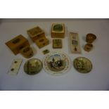 A Quantity of Collectables from the Edinburgh International Exhibition 1886, to include Mauchline