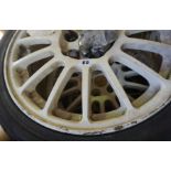 A Set of Four Ectsa SPT Tyres with Alloys, for a Toyota MR2, (4)