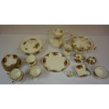 A Royal Albert Old Country Roses Tea Service, Comprising of six side plates, six saucers, six