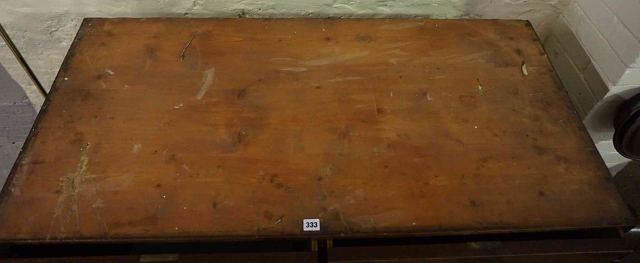 A Georgian Chest of Drawers Base, Having two small drawers above two long drawers, 104cm high, 127cm - Image 5 of 5