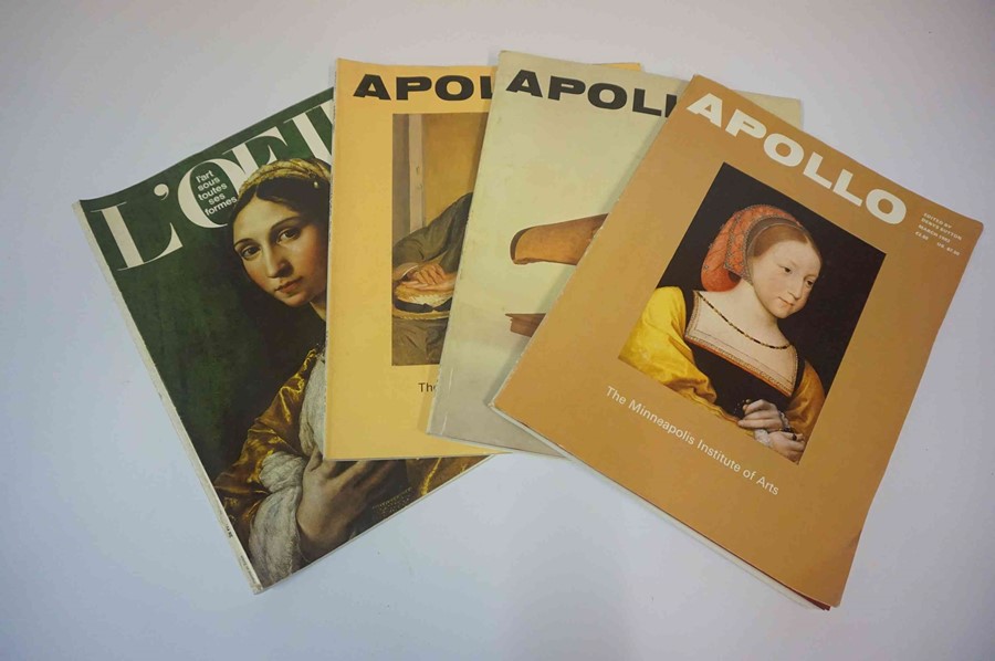 A Mixed Lot of Art Related Magazines, to include various editions of Apollo, circa 1980s, etc,