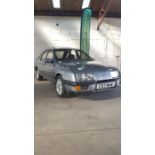 1986 Ford Sierra XR 4x4 2.8i. Grey metallic with Herringbone cloth. 39,740 miles shown, excellent