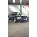 1993 Mercedes 300SL 24v, a lovely example, 123171 miles,. Service history with two keys, presents